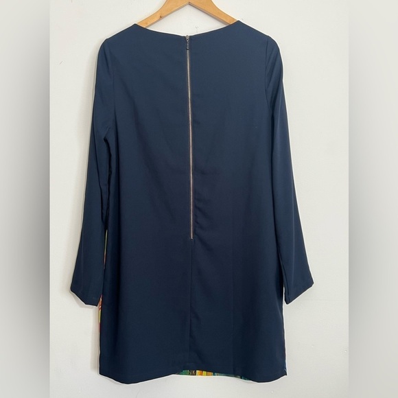 Women Prana Cece Medallion Abstract Lined Shift Dress M Multicolor Art to Wear - Picture 3 of 9